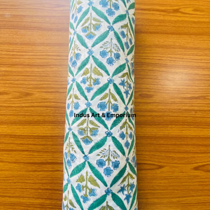 Hand Block Print Cotton Cambric 60X60 Running Fabric Traditional Jaipuri Print Cotton Fabric - Product Image 3