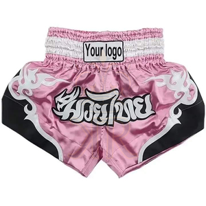 กางเกงมวยไทยขาสั้นผ้านุ่มกางเกงมวยไทยขาสั้นแบบสั่งตัดขนาดพลัสไซส์ - Product Image 1