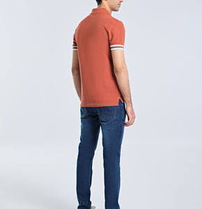 Broderie impression solide Jersey 100% coton séchage rapide respirant Sport Golf entreprise hommes uniformes travail pour chemise - Product Image 2