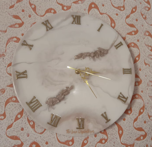 Reloj de Pared Moderno de Madera Epoxi Transparente, Reloj de Pared Decorativo para el Hogar, Reloj de Resina de Madera de la India - Product Image 2