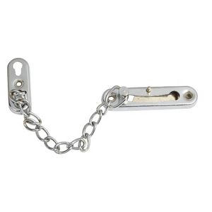 Serrure à chaîne de porte fabriquée en usine d'acier pour la haute sécurité vente chaude 2023 finition chromée en alliage de zinc de qualité supérieure personnalisée - Product Image 1