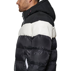 Vêtements décontractés tendance 2026, streetwear, veste matelassée pour homme, veste d'hiver épaisse et chaude, manteau à capuche pour homme, veste rembourrée en coton - Product Image 5