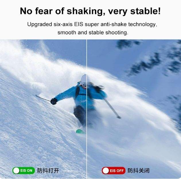 Hongdak Best Selling Action Camera 5K 2.0 Inch LCD Screen Sports DV Diving 30M Waterproof Mini Camera