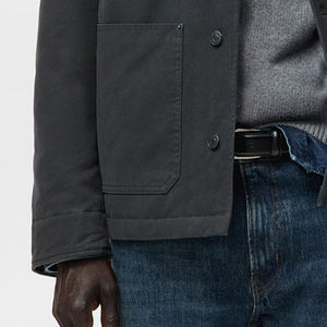 Blousons bomber respirants pour hommes avec fermeture boutonnée OEM, prix bas, tendance et à la mode, vestes pour hommes, meilleur logo personnalisé imprimé - Product Image 2
