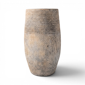 Grand pot de fleurs en terre cuite rustique avec trou de drainage pour jardin vertical intérieur - Product Image 1