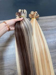 Extensions de Cheveux Vierges Bruts de Qualité Supérieure en Gros, Tissages Colorés Balayage/Ombre, 100% Vietnamiens avec Cuticules Alignées - Product Image 2