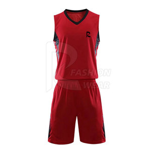 100% Polyester Custom Made Basketball Uniform Quick Dry Unisex Design for Adults Breathable Plus Size Printed Techniques for - Product Image 1