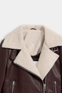 Veste en jean en cuir pour femmes grande taille, style personnalisé, nouvelle collection 2026, respirante, en coton écologique, prix de gros - Product Image 4