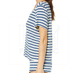 Conjuntos de camiseta de Fitness doble para mujer 100% algodón de secado rápido y estilo de calle cómodo con etiqueta privada y agujero decorativo - Product Image 6