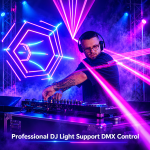 <span class=keywords><strong>Projecteur</strong></span> laser d'animation RGB de Noël 5W avec contrôle par application DMX512 ILDA pour fêtes de fin d'année et décorations festives - Product Image 5
