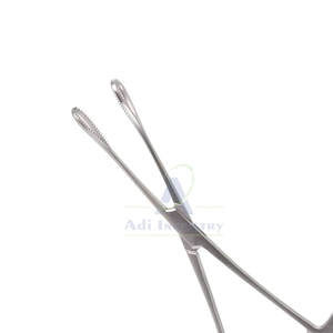 Pinces chirurgicales manuelles en acier inoxydable, durables, réutilisables, instruments chirurgicaux de haute qualité pour la chirurgie générale, fabriquées au Pakistan - Product Image 4