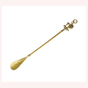 Refined Solid Brass <b>Shoe</b> Horn 2025 Premium Edition with Ergonomic Comfort <b>Grip</b> <b>for</b> Elegant Dressing Rituals - Product Image 5