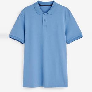 Polos Premium personalizables para hombre, ropa exterior con algodón de talla grande, manga corta, camiseta informal transpirable para niños - Product Image 3