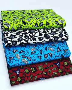 High Quality Accra <b>African</b> Wax Print and Ankara Cotton Fabric for Traditional <b>Clothing</b> Fashionable Garments and Accessories - Product Image 2