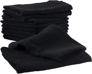[Wholesale Products] HIORIE Osaka Senshu Reasonable <b>Towel</b> Made in Japan 100% Cotton <b>Hand</b> Face <b>Towel</b> 34*90cm 300GSM Depp Black - Product Image 1