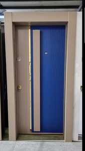 Porte de sécurité en acier antivol économique avec un design moderne pour les appartements, les villas, les hôtels, les entrées résidentielles - Product Image 3