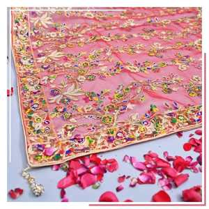 Latest Fashion Top Quality Embroidery Design Breathable Women <b>Shawls</b> Ethnic Style Traditional Muslim Clothing Women Available - Product Image 5