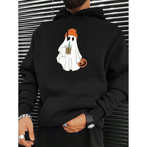 Jersey de ocio de Otoño/Invierno para hombre, prendas de punto y sudaderas estándar de un color fabricadas en China - Product Image 1