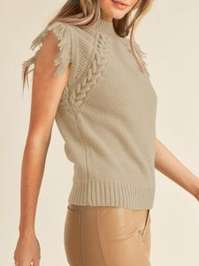 Derniers pulls sans manches pour femmes, cardigan en jacquard à design personnalisé, gilet en tricot, vêtements d'extérieur à la mode, chandails pour hommes, nouveauté 2025 - Product Image 2