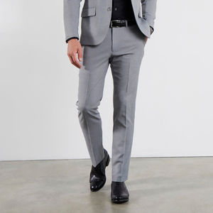 Nuevos Pantalones chinos rectos de alta calidad para hombre, cómodos, ajustados, elásticos, informales, de negocios, con pantalones chinos de Color sólido para hombre - Product Image 6