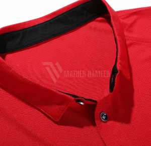 เสื้อโปโลแบบแห้งเร็วมีโลโก้ | ขายส่งเสื้อโปโลแบบสั่งทำสำหรับผู้ชายแฟชั่นลำลองหลากสีระบายอากาศได้ดี - Product Image 2