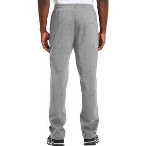 Custom Logo Factory The Gym People Mens Fleece Joggers Pantalones con bolsillos negros - Product Image 5