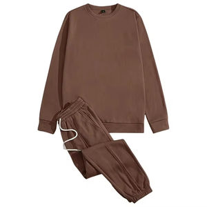 Survêtement de qualité supérieure Streetwear lourd ensemble de survêtements surdimensionnés en coton polaire surdimensionnés survêtements de jogging survêtements personnalisés pour hommes - Product Image 5