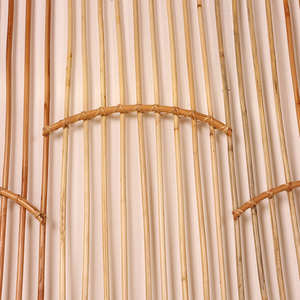 Tête de lit en rotin massif, minimaliste, faite à la main, panneau de tête de lit tissé naturel pour chambre à coucher moderne, qualité haut de gamme - Product Image 4