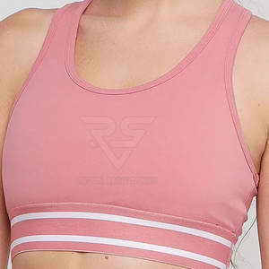Ensemble de yoga personnalisé de haute qualité pour femmes vêtements de fitness à motif solide respirant avec taille élastique quantité minimale de commande bas - Product Image 4