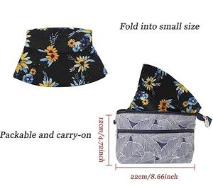 Chapeau Bob de Haute Qualité pour l'Hiver, Broderie Imprimée, Style Élégant, Fleurs, Imprimé Floral, Chapeau de Pêcheur pour Hommes et Femmes - Product Image 3