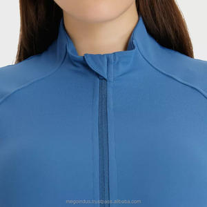 Gym <b>Training</b> Women's Jackets Athletic Sport Slim Fit Hoodie <b>Long</b> <b>Sleeved</b> Fitness Coat Yoga <b>Tops</b> With Thumb Holes - Product Image 3