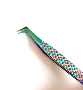 ชุดแหนบขนตาแบบหลายสี6ชิ้นสำหรับต่อขนตาอุปกรณ์ดูแลความงามกำจัดขนคิ้ว - Product Image 6