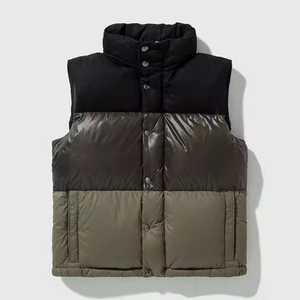 Chaqueta de plumón acolchada para hombre de talla grande gruesa cálida con capucha de alta calidad, chaqueta de hombre de gran tamaño con logotipo personalizado y mangas - Product Image 4