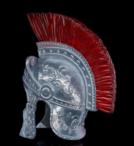Gladiateur Jouer Spartiate Casque Soldat Bataille Médiévale Costume Cosplay Grec Sparte Ancien Romain Corinthien Acier - Product Image 2