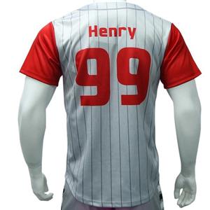 Maillot de baseball personnalisé avec logo, marque privée, haute qualité, sublimation, nouveau design, prix abordable, faible MOQ, vêtements en gros - Product Image 2