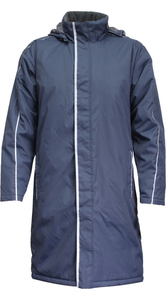 Men Sideline Jacket Football Sideline Cape Jacket Adult <b>Swim</b> Parka Men Sideline Jacket latest Fleece Lining Parka Jacket - Product Image 5