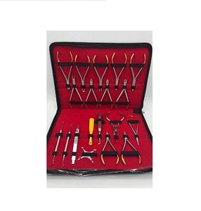 19 Pcs Instruments de pinces orthodontiques dentaires Kit étudiant de base orthodontique | - Product Image 1