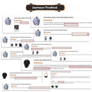 100% coton T-shirt pour hommes impression personnalisée col épais poids lourd plaine surdimensionné col montant T-shirt surdimensionné pour hommes - Product Image 6