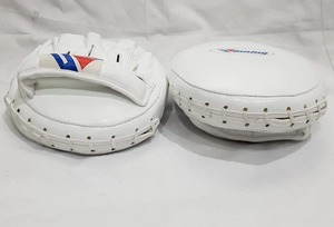 นวมต่อยมวยแบบมืออาชีพน้ำหนักเบาสีขาว - Product Image 2