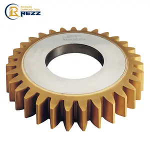 RUIZUAN OEM/ODM Bowl shaped Gear Shaper Cutters manufacture supplier hss module Disc Type Gear Shaper Cutters