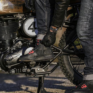 Nuevo Estilo de Calzado Deportivo de Motociclismo para Clientes, de Cuero, Resistente al Viento, con Características Transpirables e Impermeables, Tallas Grandes - Product Image 6