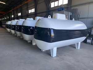 Tanque de almacenamiento de gas propano Horizontal de 1000 galones Bomba de acero al carbono usada para plantas de fabricación Planta de gas de granjas - Product Image 5