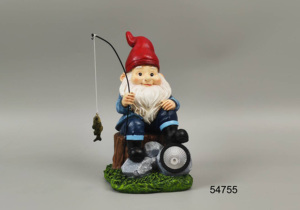 Tùy Chỉnh Dễ Thương Năng Lượng Mặt Trời Powered Mèo Hoa Điêu Khắc Nhựa Ngoài Trời Động Vật Trang Trí Nội Thất Với Đèn LED Cho Treo Vườn Cây Đồ Trang Trí - Product Image 4