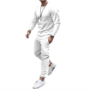 Venta al por mayor de chándal de color personalizado de doble cintura de gran tamaño chándal de impresión personalizada para los hombres - Product Image 6