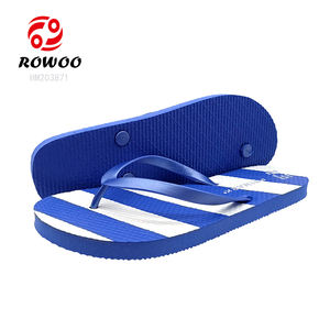 PRIMARKK EVA <span class=keywords><strong>Chanclas</strong></span> con estampado de rayas azules <span class=keywords><strong>originales</strong></span> para <span class=keywords><strong>hombre</strong></span> y mujer, <span class=keywords><strong>chanclas</strong></span> informales de verano para playa y interior - Product Image 1