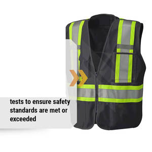 Chaleco DE SEGURIDAD impermeable de diseño único hecho en Pakistán, logotipo personalizado, chaleco Protector de Gran oferta - Product Image 3