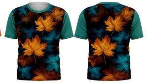 Camiseta de sublimación de poliéster 100% de ajuste regular con cuello redondo para hombre de diseño personalizado con características transpirables de secado rápido - Product Image 3