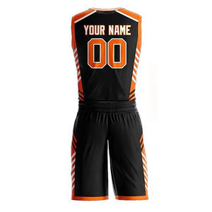 Ensemble uniforme de basket-ball personnalisé avec short Vêtements d'équipe pour hommes Maillots en maille respirante Impression personnalisée OEM ODM disponible - Product Image 6