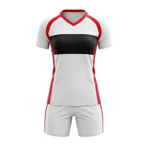 Ensemble d'uniformes de volley-ball personnalisés en vente chaude OEM, maillot sans manches imprimé unisexe - Product Image 2