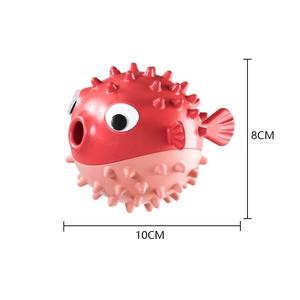 ของเล่นสัตว์เลี้ยงเพื่อความบันเทิงและการเคลื่อนไหวสำหรับสุนัขการออกแบบปลาปักเป้าแบบโต้ตอบ - Product Image 2